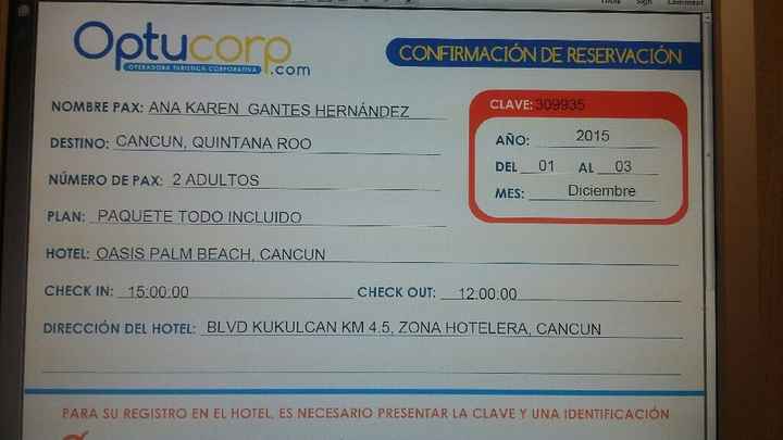 Mi luna de miel... cancun! - 2