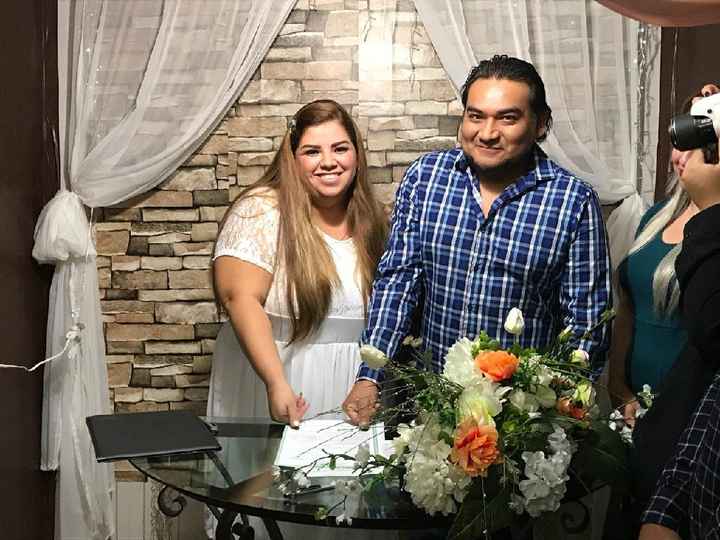 Boda civil - 1