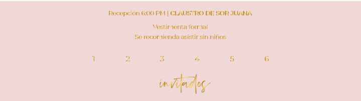 Invitaciones - 1