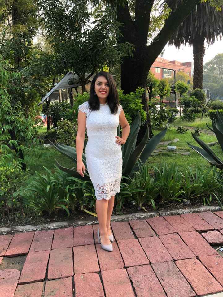 Cómo será su vestido de civil? - 1