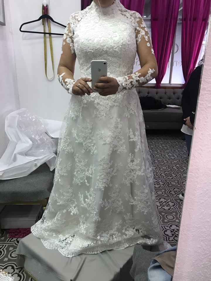 úLtima semana, la emoción al mil 🙌🏽🙌🏽y mi vestido 👰!!! - 1
