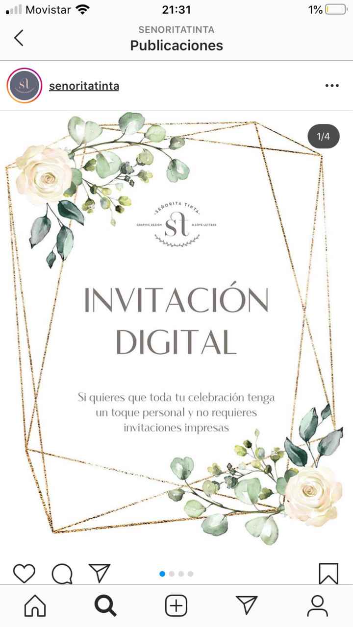 Invitaciones digitales - 1