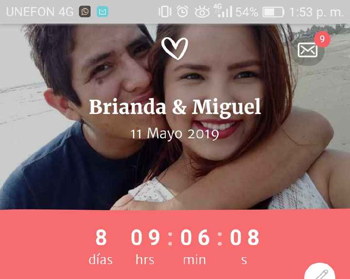 Novios que nos casamos el 11 de Mayo de 2019 en Sinaloa - 1
