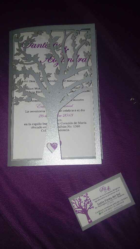 Ya tengo las invitaciones - 1