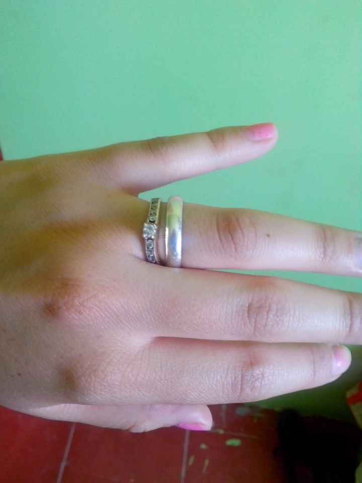 Mi anillo :* como es el suyo??  - 1