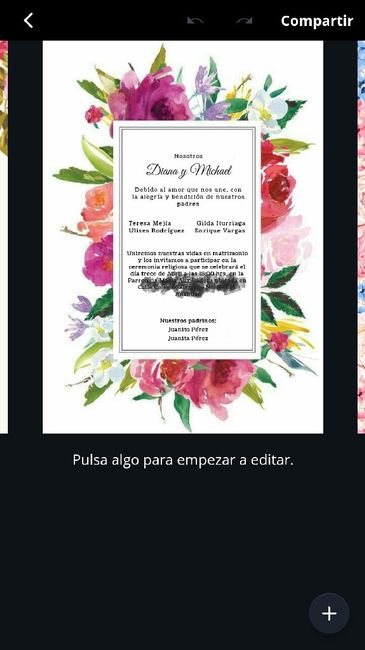 Plantillas para invitaciones - 1