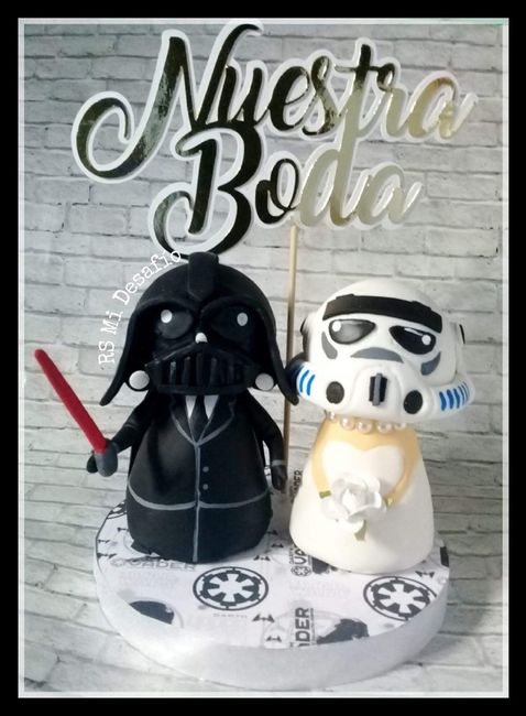 Cake topper personalizado - 1
