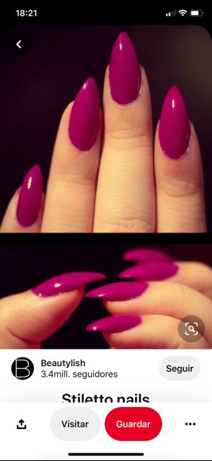 Estilo de uñas para la pedida - 1