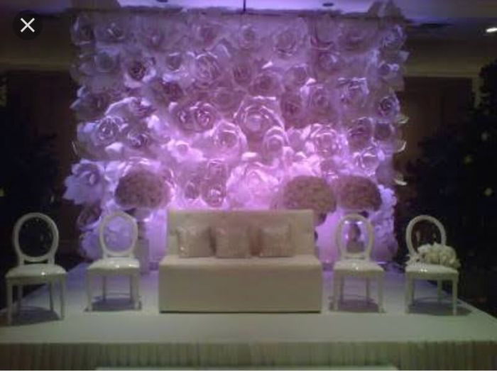 Pared de flores como decoración 4