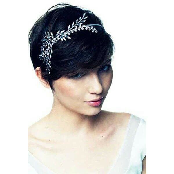 Novias de cabello corto ❤️ - 4