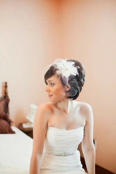 Novias de cabello corto ❤️ - 12