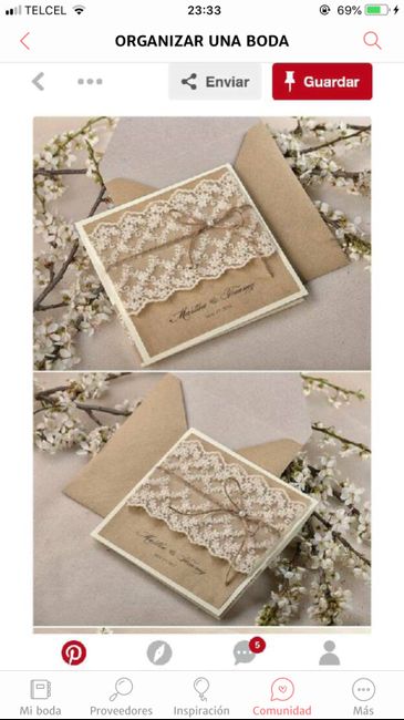 Invitaciones. - 1
