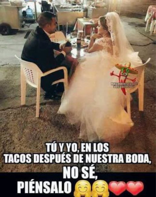 Cuantas así el día de la boda - 1