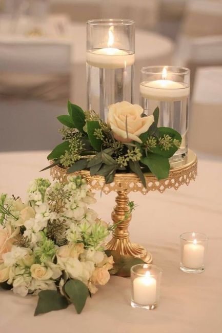 Centros de mesa con velas - 19