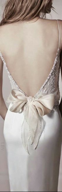 Vestidos de novia con moño - 3