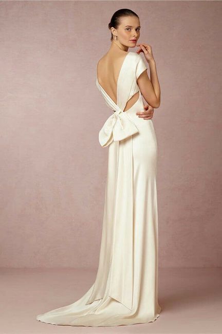 Vestidos de novia con moño - 13