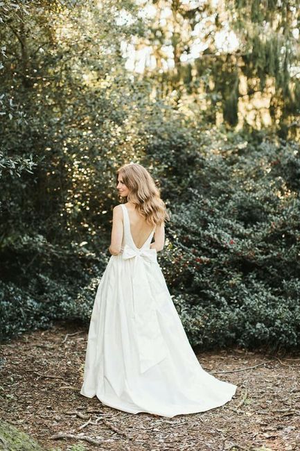 Vestidos de novia con moño - 22