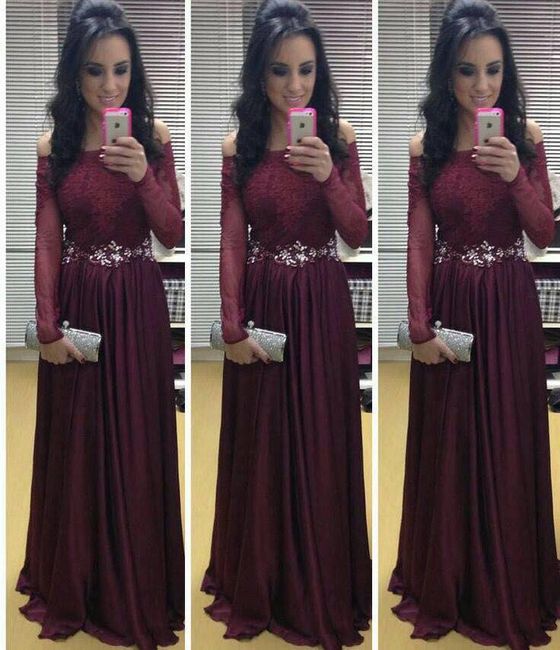 Damas en color vino! - 16