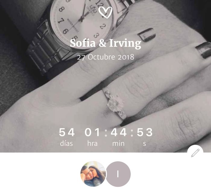 Una semana menos para la BODA 📆 ¡Comparte tu contador! - 1