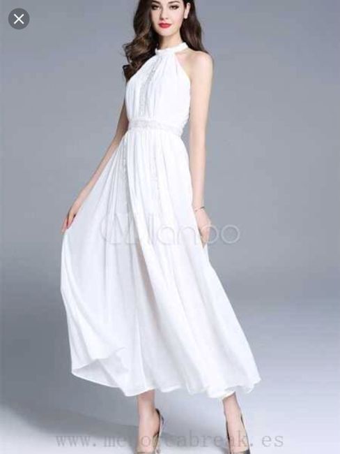 Vestido civil  😅 - 2