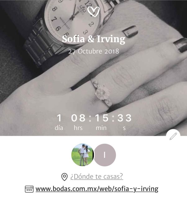 ¿Cuánto falta para su gran día? - 1