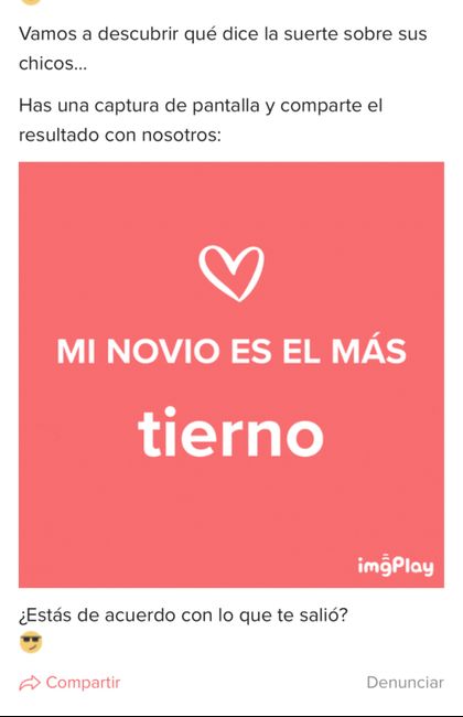 Haz captura de pantalla para descubrir cómo es tu novio 6