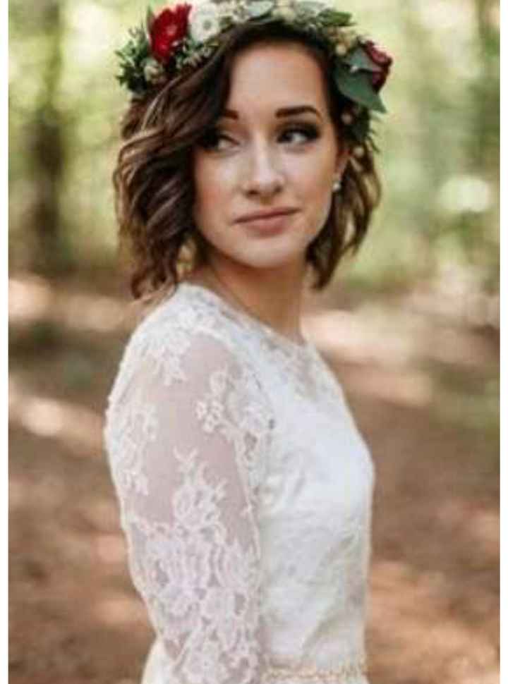 Novias de cabello corto ❤️ - 19