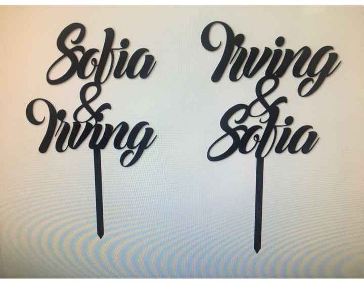 Cake toppers - 1
