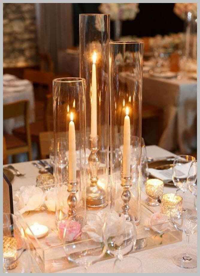 Centros de mesa con velas - 4