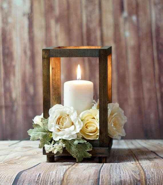 Centros de mesa con velas - 18