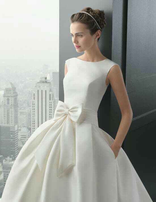 Vestidos de novia con moño - 7