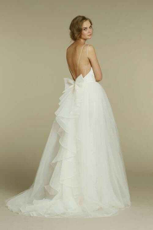 Vestidos de novia con moño - 8