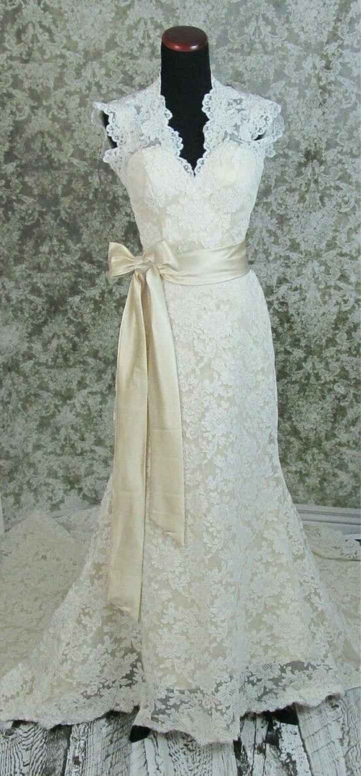 Vestidos de novia con moño - 21