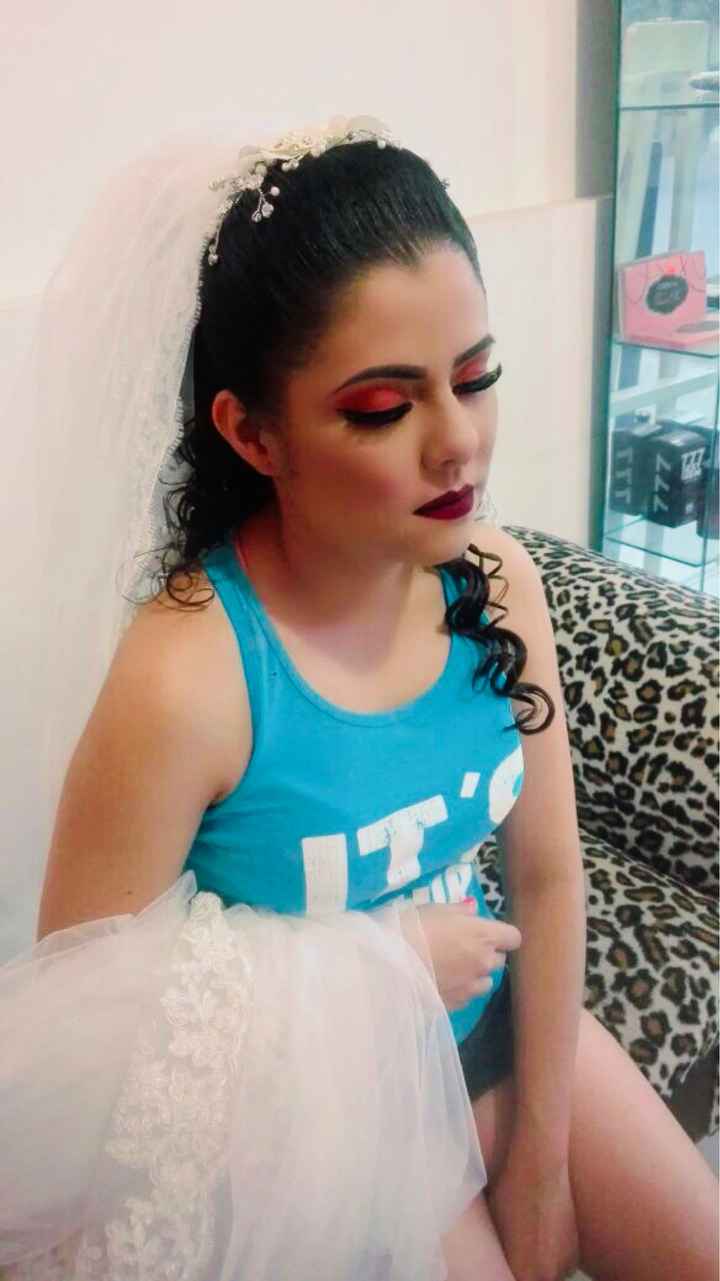 Prueba de maquillaje fallida 😂 - 2