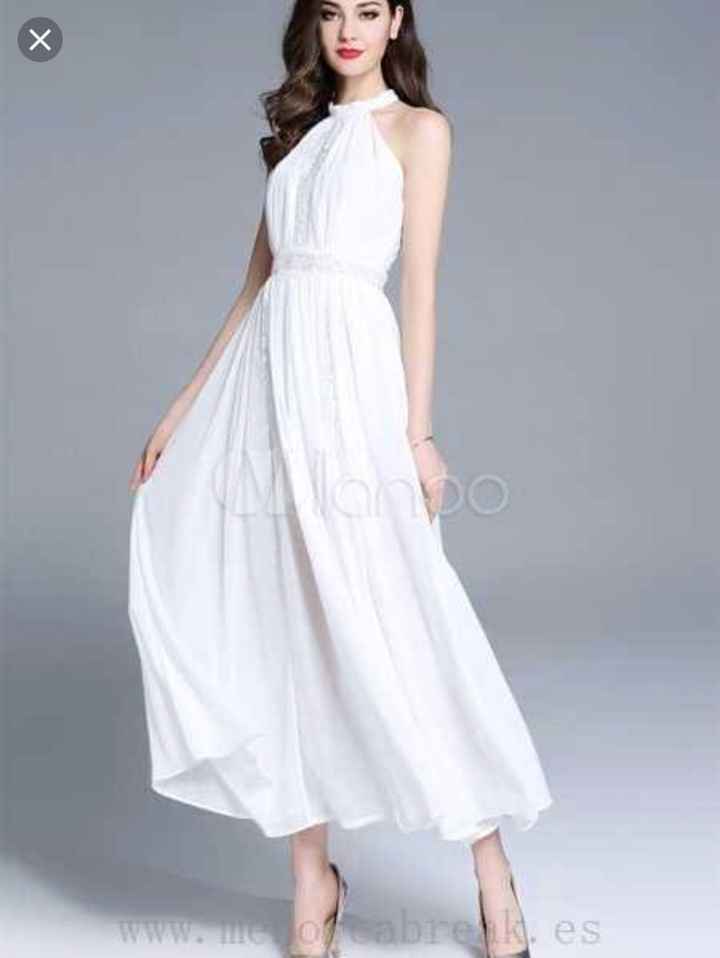 Vestido civil  😅 - 2