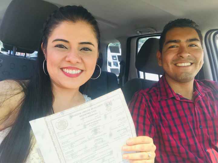 Ya me casé al civil 🎉 - 2