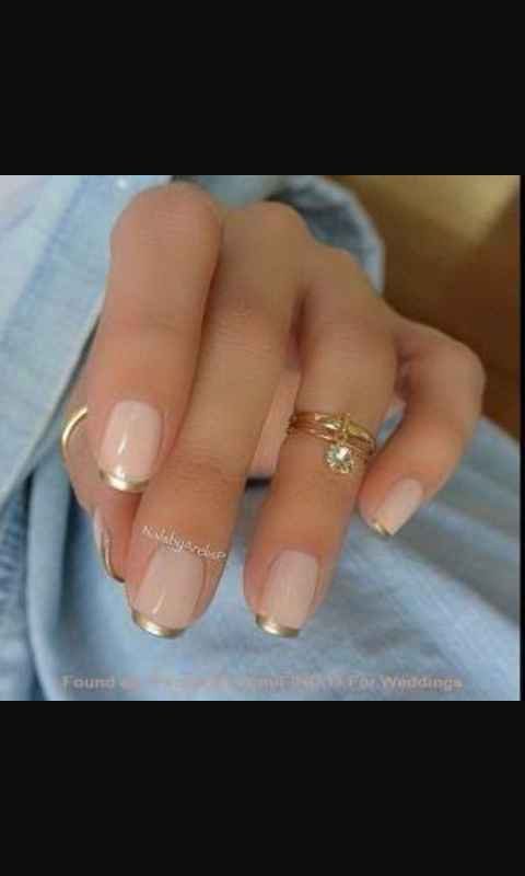 Wedding manicure - 1