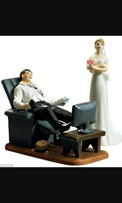 Cake toppers...chistoso :) - 2