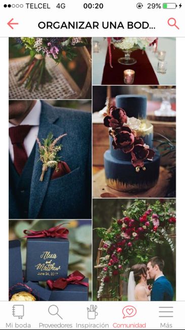 ¿Qué colores escogiste para tu boda? - 1