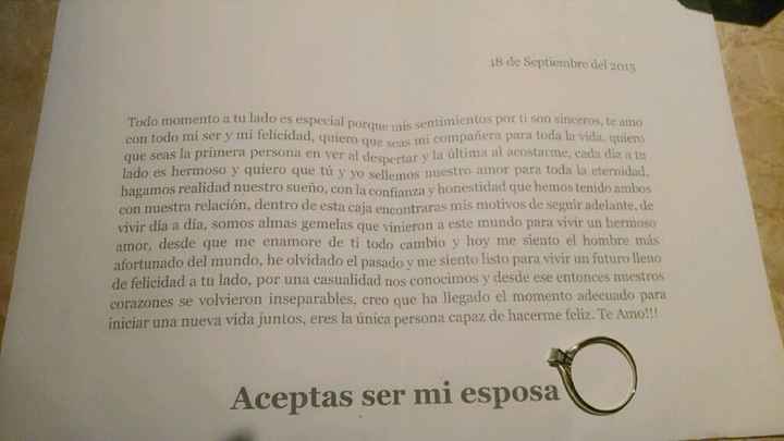 Anillo de compromiso - 2