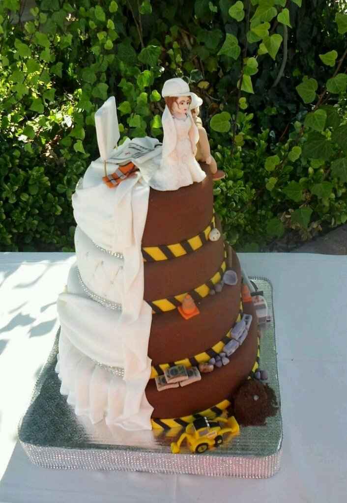 Cake topper para ingenieros - 1