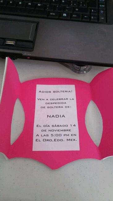 Invitaciones de despedida de soltera - 3