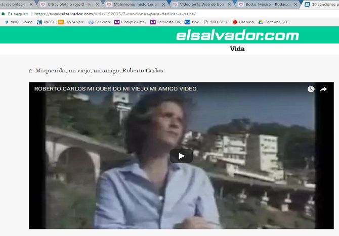 Video en otros blogs