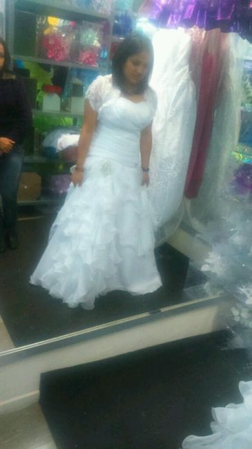El vestido de novia "las mangas" - 1