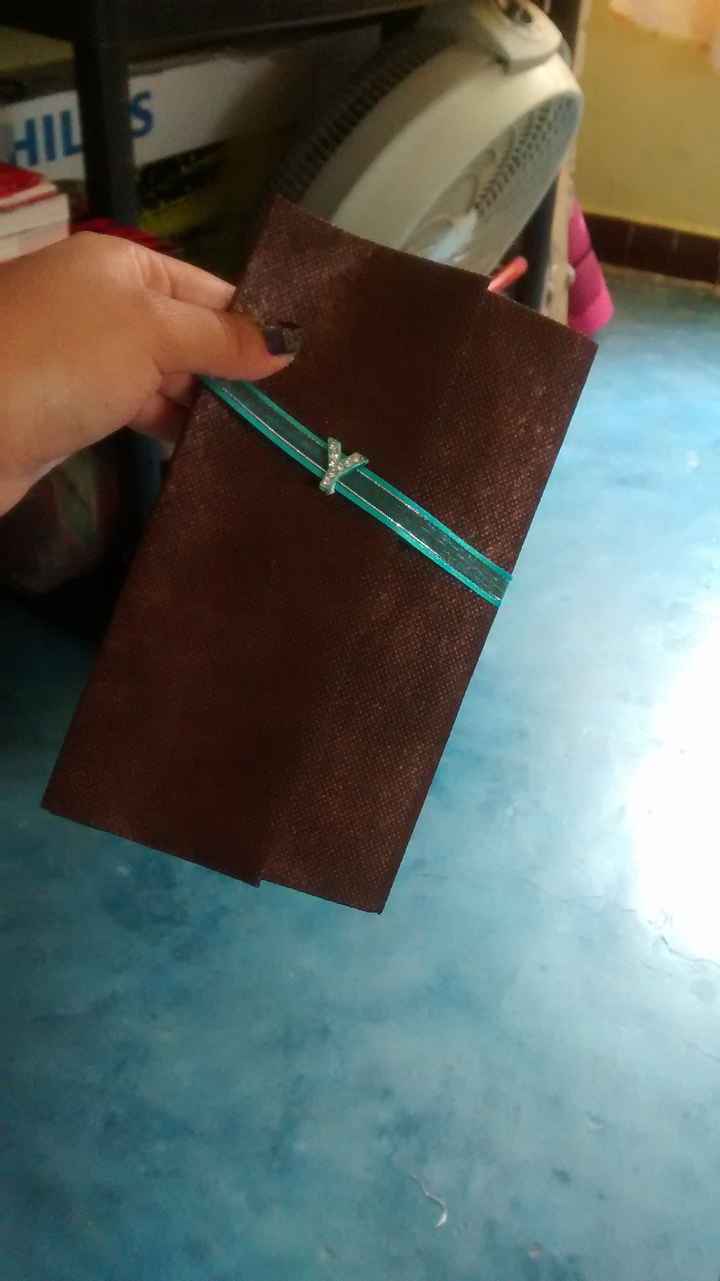 Denme ideas no quiero invitación desechable!! - 1