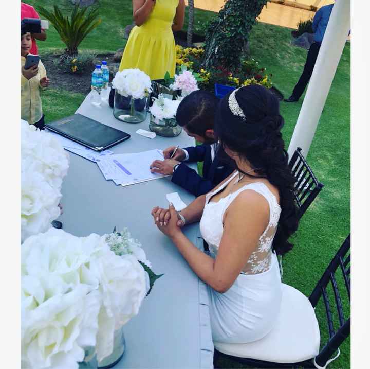Ya me casé al civil.!! ❤️😍 - 1