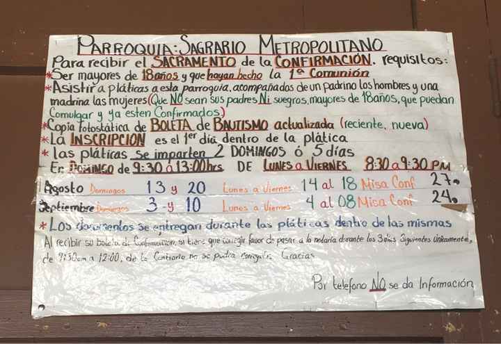 Confirmación - 1