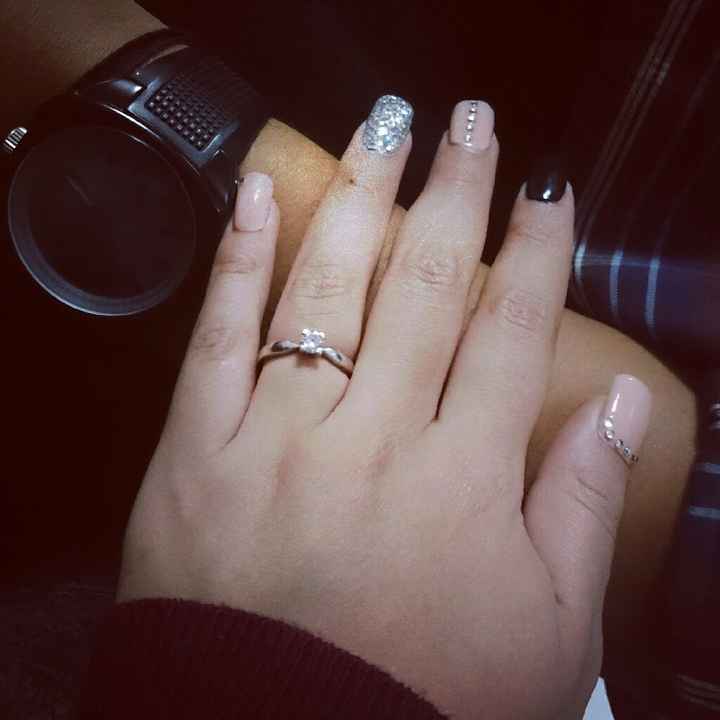 Por fin tengo mi anillo de compromiso.  cual es el tuyo - 1