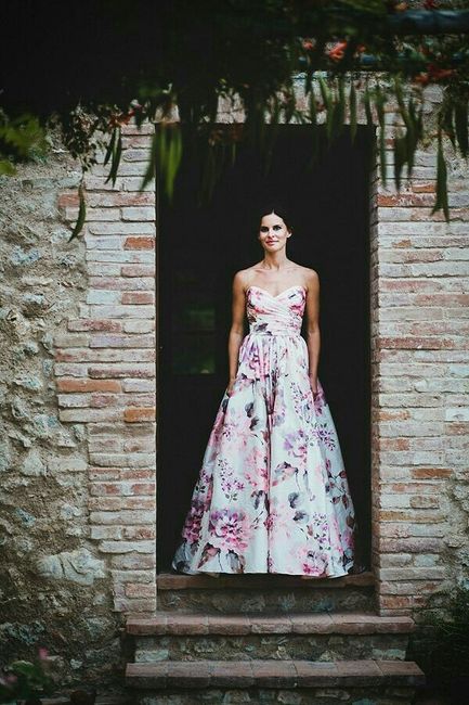 Vestido de dama en estampados - 2
