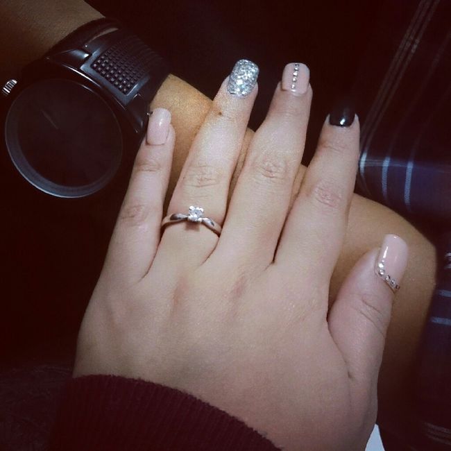Por fin tengo mi anillo de compromiso.  cual es el tuyo - 1
